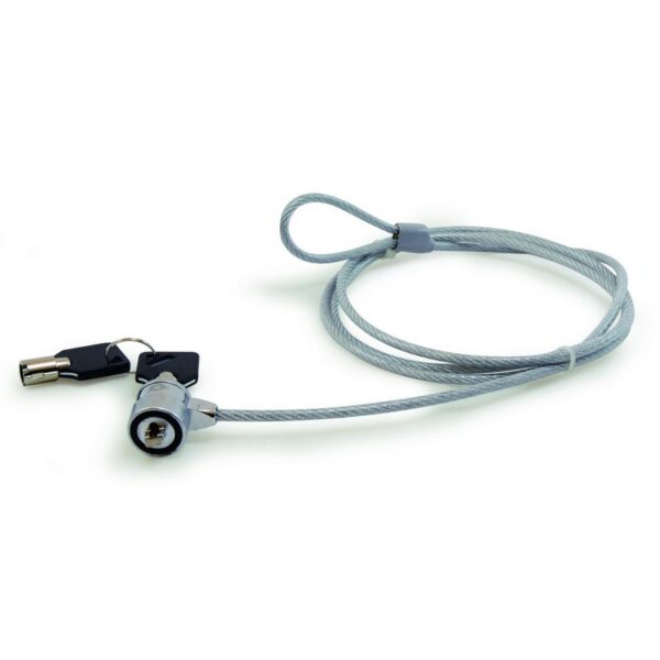 CABLE SEGURIDAD CON LLAVES PARA PORTATILES 1.5M TOOQ TQCLKC0025
