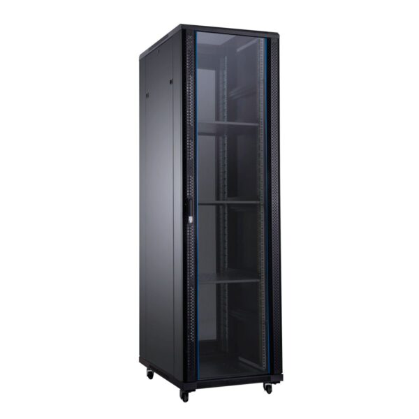 ARMARIO SUELO  42U AI6642 AITEN DATA PTA CRIST 600X600X2055 2F 4V 2L 1B 2CL 4R F8