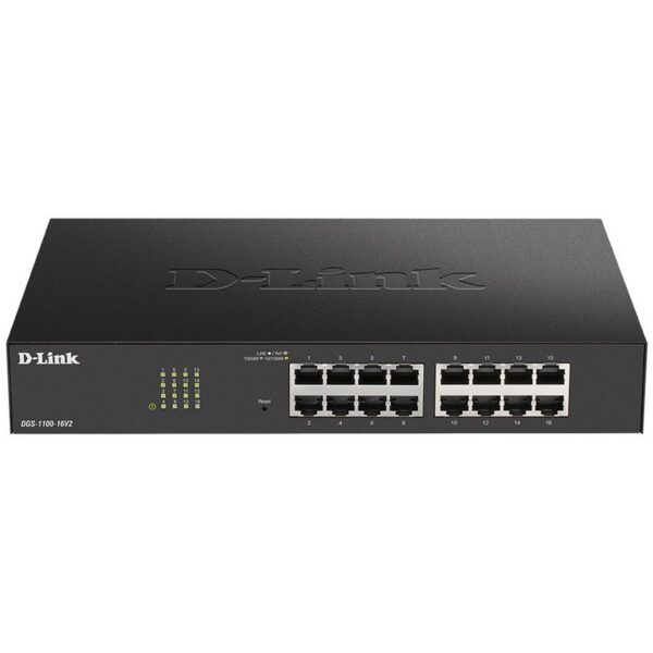 SWITCH D-LINK 16P DGS-1100-16V2 10/100/1000 16XGB DGS-1100-16V2