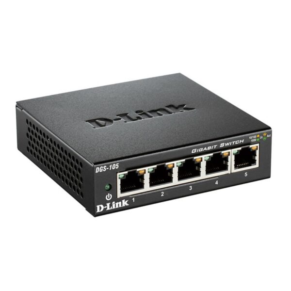 SWITCH D-LINK  5P DGS-105GL 10/100/1000 METAL