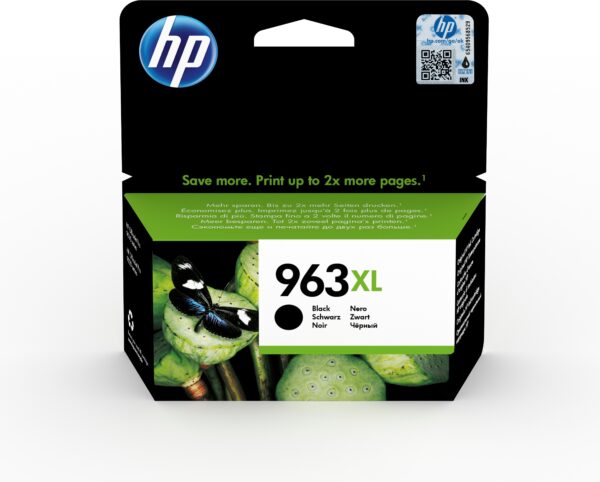 TINTA HP 963XL 9010/9012/9014/9015/9019/9020/9022 ORI NEGRO 3JA30AE