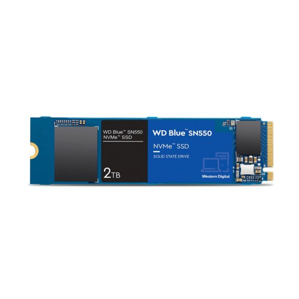 HD  SSD 2TB WESTERN DIGITAL M.2 2280 SN550 PCIe NVME WDS200T2B0C