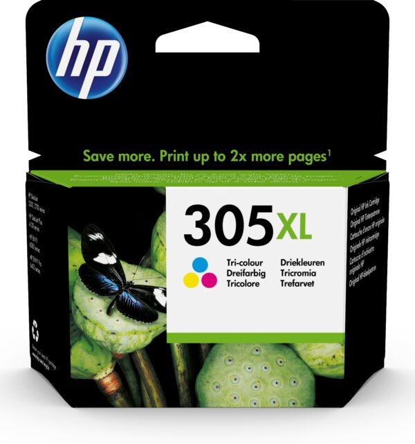 TINTA HP 305XL DJ  2720/4120 ORI TRICOLOR 3YM63AE