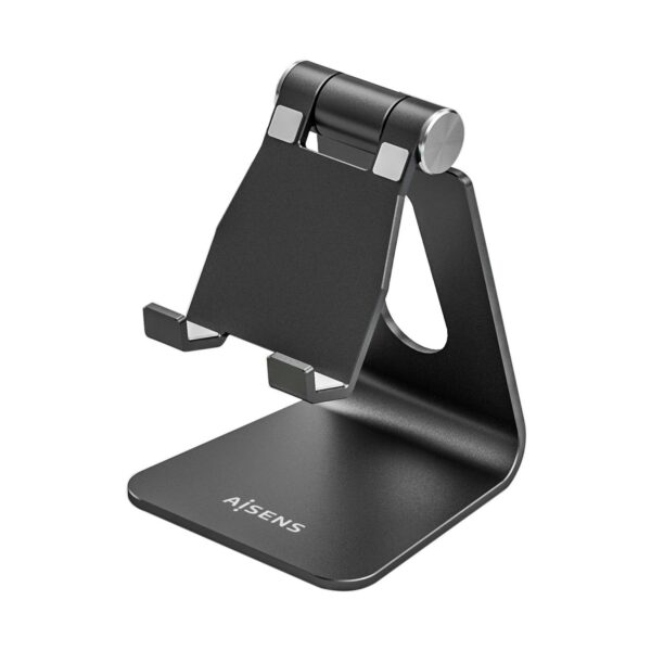 SOPORTE TABLET SMARTPHONE SOBREMESA M AJUSTABLE (1 PIVOTE) AISENS NEGRO MS1PM-084
