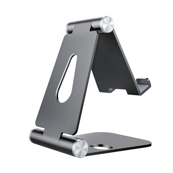 SOPORTE TABLET SMARTPHONE M AJUSTABLE (2 PIVOTES) AISENS GRIS MS2PM-088