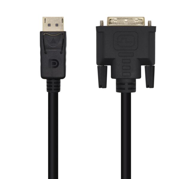 CABLE CONVERSOR DISPLAYPORT A DVI DPM-DVIM NEGRO 3.0M AISENS A125-0463