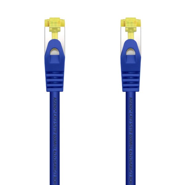 CABLE RED LATIGUILLO RJ45 LSZH CAT.7 SFTP AWG26 AZUL 0.25M AISENS A146-0476