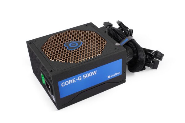 FUENTE ALIMENTACION ATX 500W COOLBOX RGB 80+GOLD COO-FA500-AGLD