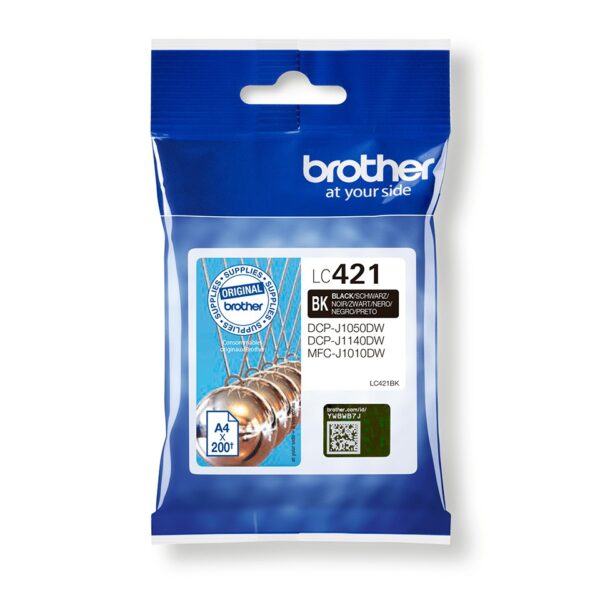 TINTA BROTHER LC421BK MFC-J1010DW/1050DW ORI NEGRA