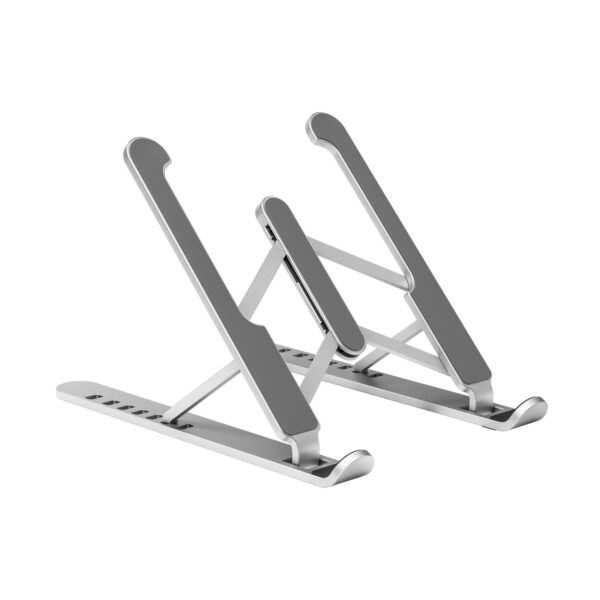 SOPORTE PORTATIL TABLET SOBREMESA AJUSTABLE PLATA AISENS LPS1M-099