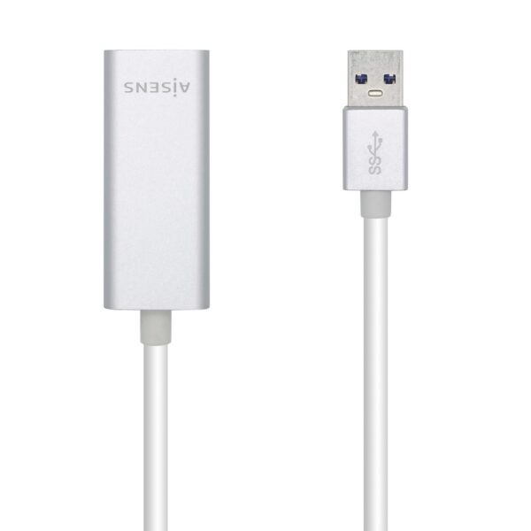 CONVERSOR USB 3.0 A ETHERNET GIGABIT RJ45 HEMBRA 15CM AISENS A106-0504