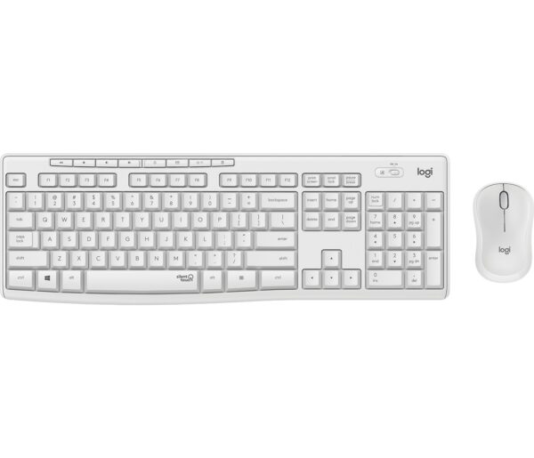 TECLADO LOGITECH INALAMBRICO KIT T+R MK295 SILENT BLANCO USB/INAL 920-009822