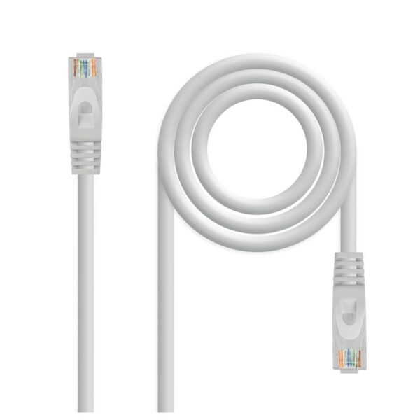 CABLE RED LATIGUILLO RJ45 LSZH CAT.6A UTP AWG24 GRIS 1.5M NANOCA 10.20.1801-L150