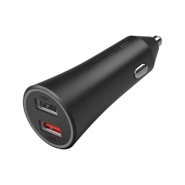CARGADOR DE COCHE XIAOMI MI CAR CHARGER 2USB 2A/3A NEGRO GDS4147GL