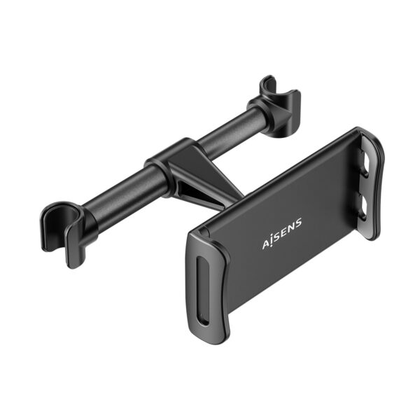 SOPORTE COCHE AJUSTABLE 1 PIVOTE REPOSACABEZAS TEL/TABL  NEGRO AISENS MSC1P-107