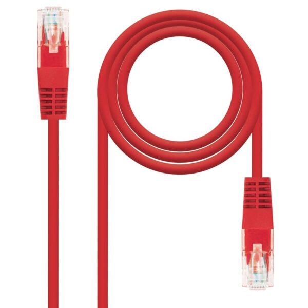CABLE RED LATIGUILLO RJ45 CAT.6 UTP AWG24 ROJO 30 CM 10.20.0400-L30-R