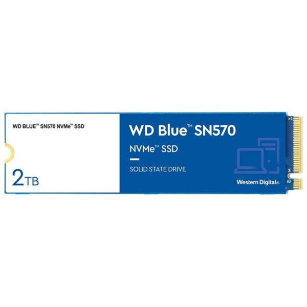HD  SSD 2TB WESTERN DIGITAL M.2 2280 SN570 PCIe 3.0 NVMe BLUE WDS200T3B0C
