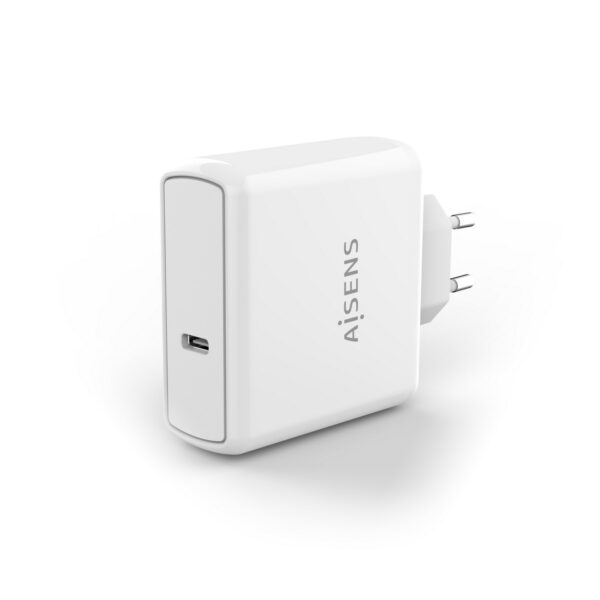 CARGADOR PD3.0 QC3.0 1 PUERTO 1XUSB-C 60W BLANCO AISENS ASCH-1PD60-W