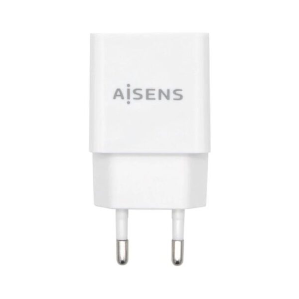 CARGADOR USB 10W ALTA EFICIENCIA 5V2A BLANCO AISENS A110-0526