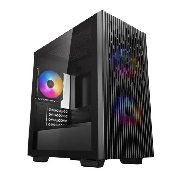 CAJA MICRO-ATX SEMITORRE DEEPCOOL MATREXX 40 3FS RGB DP-MATX-MATREXX40-3FS