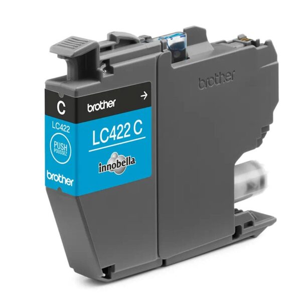 TINTA BROTHER LC422C MFCJ5740DW/6540DW/6940DW/5340DW ORI CIAN