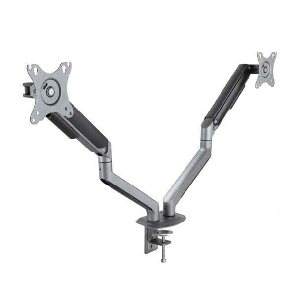 SOPORTE DE MESA MONITOR/TV GIRA INCLI 2 BRAZOS 17-32 GRIS TOOQ DB4132TNR-G