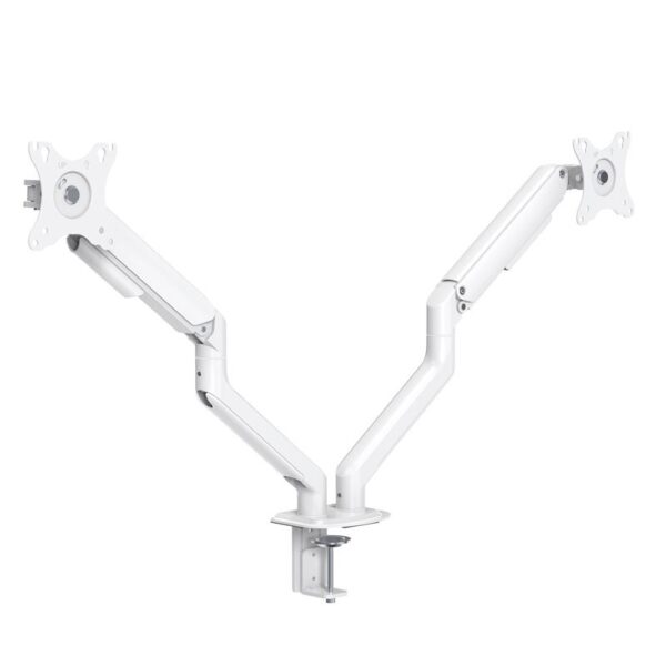 SOPORTE DE MESA MONITOR/TV GIRA INCLI 2 BRAZOS 17-32 BLANCO TOOQ DB4132TNR-W