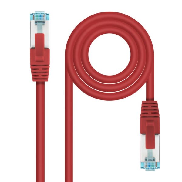 CABLE RED LATIGUILLO CAT.7 LSZH SFTP PIMF AWG26 ROJO 0.5 M 10.20.1700-R