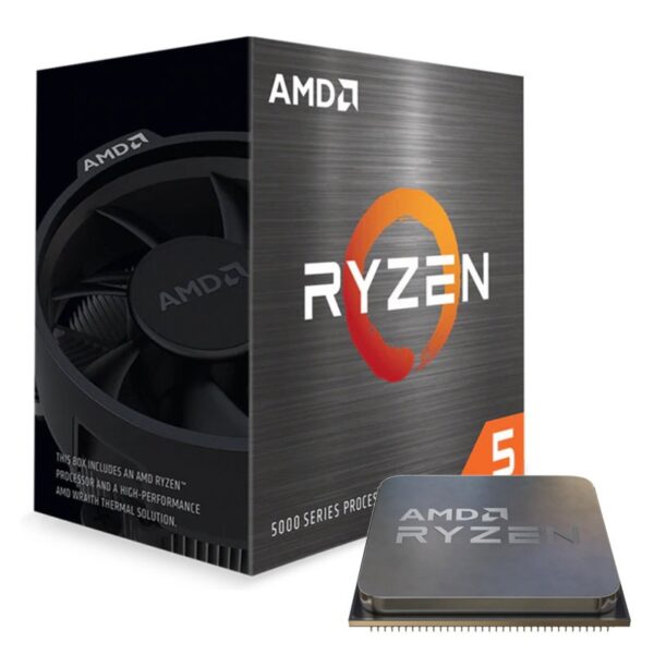 MICRO  AMD AM4 RYZEN 5 5500 3.6GHZ 16MB CON COOLER Wrait Stealth100-100000457BOX
