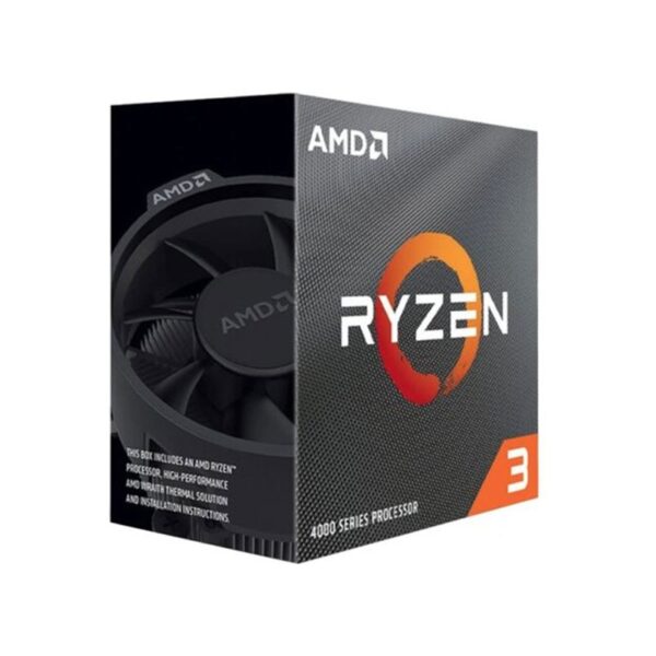 MICRO  AMD AM4 RYZEN 3 4100 3.8GHZ 4MB CON COOLER Wraith Stealth 100-100000510BOX