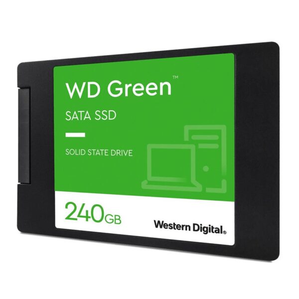 HD  SSD  240GB WESTERN DIGITAL 2.5 SATA3 GREEN 3D WDS240G3G0A