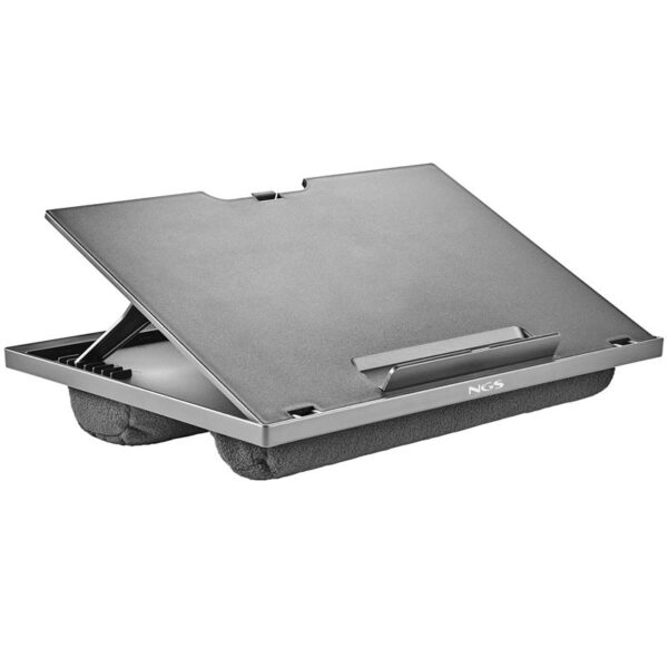 SOPORTE PORTATIL NGS LAPNEST HASTA 15.6 CON BASE ACOLCHADA