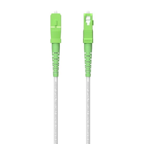 CABLE FIBRA OPTICA G657A2 3.0 9-125 SMF SX DCA LSZH SC-APC 60M AISENS A152-0615