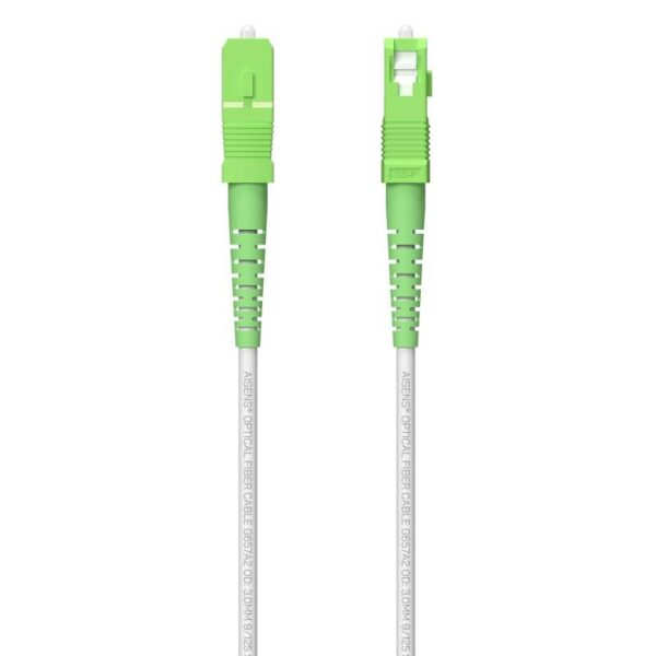 CABLE FIBRA OPTICA G657A2 3.09-125 SMF SX DCA LSZH SC-APC 80M AISENS A152-0616