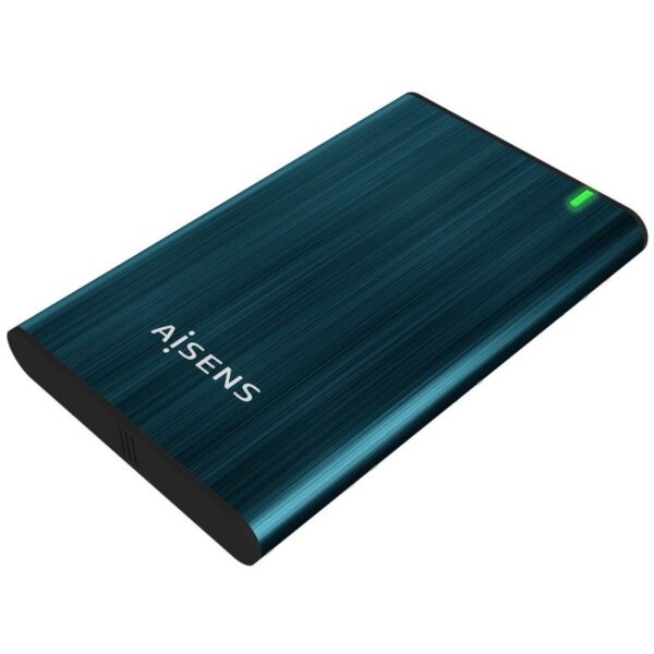 CAJA EXTERNA 2.5 ASE-2525BWN 9.5MM SATA A USB3.1 GEN1 AZUL PAC AISENS ASE-2525PB