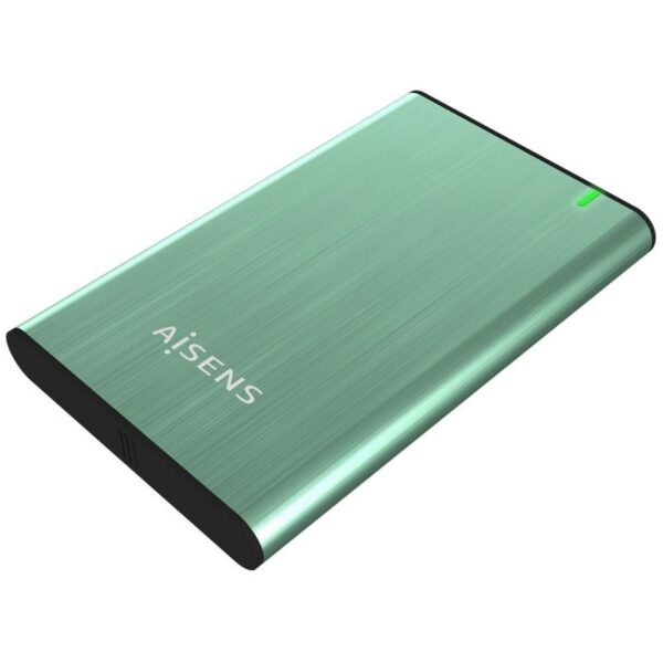 CAJA EXTERNA 2.5 ASE-2525BWN 9.5MM SATA A USB3.1 GEN1 VERDE AISENS ASE-2525SGN