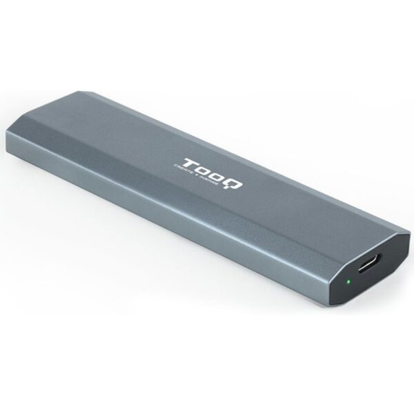 CAJA EXTERNA M.2 NGFF/NVMe USB3.1 GEN2 GRIS TOOQ TQE-2223G