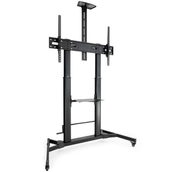 SOPORTE DE SUELO CON RUEDA TV 60-100 REGULABLE TOOQ FS20400MH-B