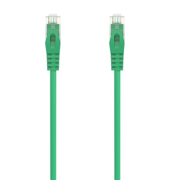 CABLE RED LATIGUI. RJ45 LSZH CAT.6A 500 MHZ UTP AWG24 VERDE 25CM AISEN A145-0577