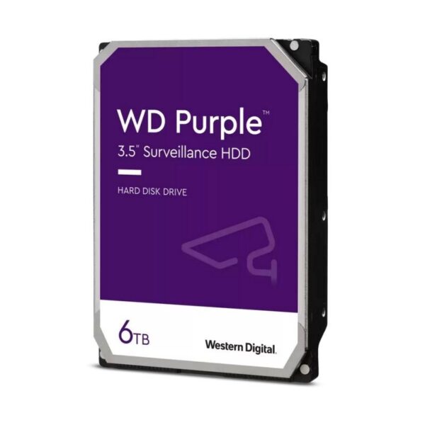 HD  SATA III  6TB  WESTERN DIGITAL PURPLE 256MB WD63PURZ
