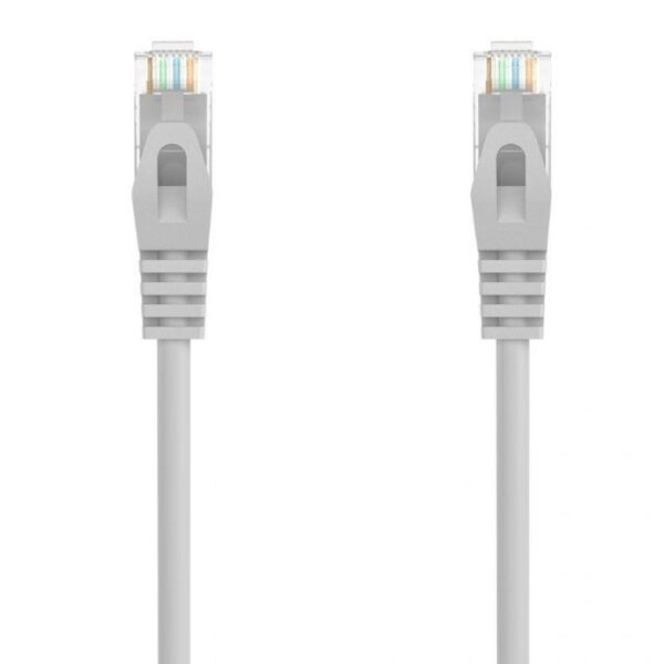 CABLE RED LATIGUI.RJ45 LSZH CAT.6A 500 MHZ UTP AWG24 GRIS 30CM AISENS A145-0553