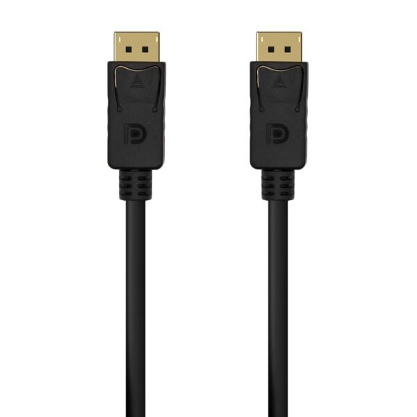 CABLE DISPLAYPORT V1.2 4K60HZ DPM-DPM NEGRO 0.5M AISENS A124-0548