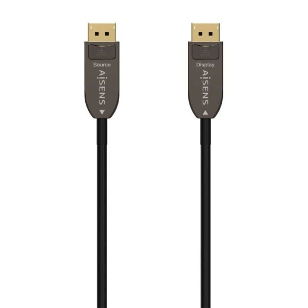 CABLE DISPLAYPORT AOC V1.4 8K 4K 4:4:4 DPM-DPM NEGRO 10M AISENS A155-0606
