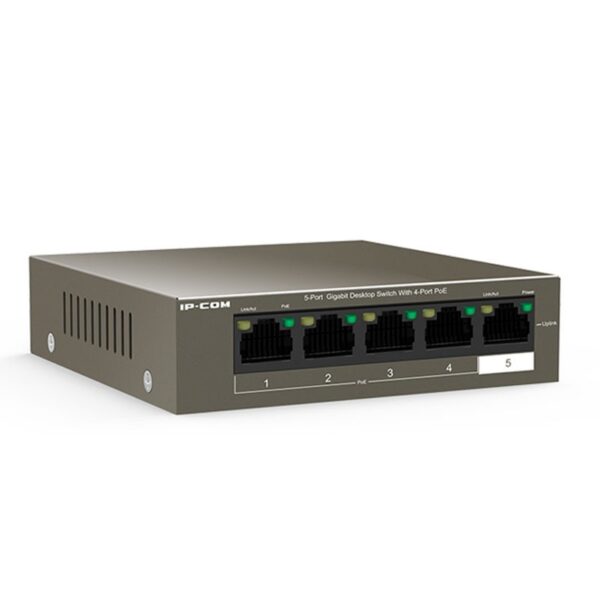 SWITCH IP-COM  5P GIGABIT G1105P POE G1105P-4-63W