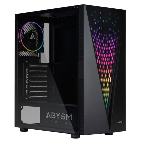 CAJA ATX ABYSM GAMING DANUBE KOLPA BLACK SIN FUENTE AB812109