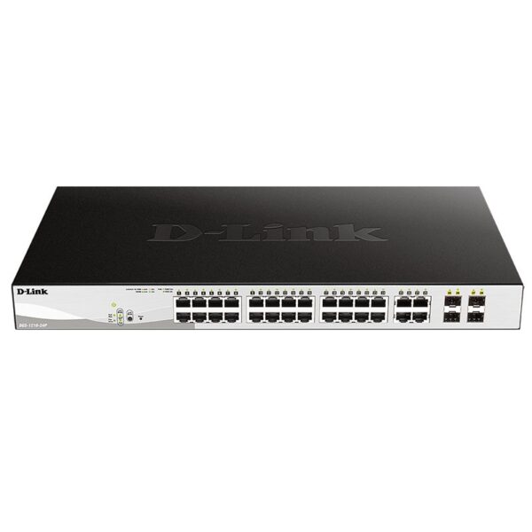 SWITCH D-LINK 24P DGS-1210-24/E 10/100/1000 4P SFP COMBO