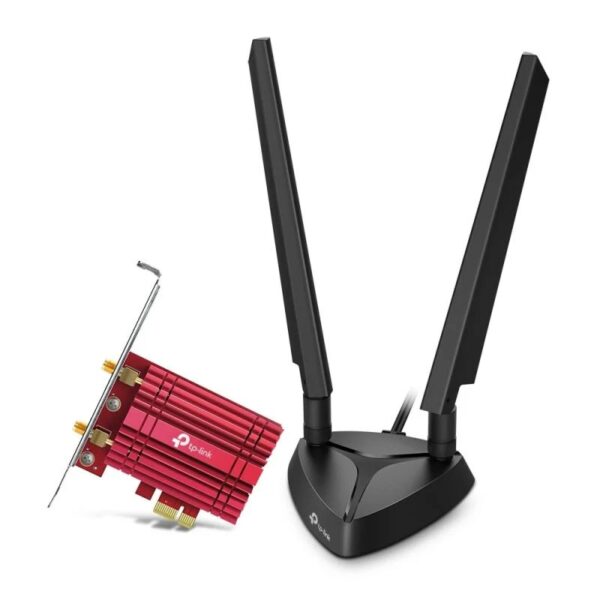 TARJETA INALAMBRICA TP-LINK 5400Mbps 6E BT5.2 PCIe ANT ARCHER TXE75E