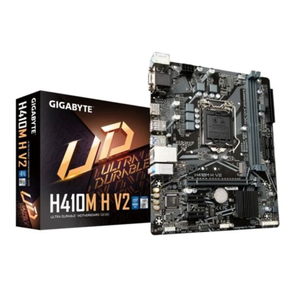 PB S1200 GIGABYTE H410M H V2 2DDR4 SATA PCIE  M2 VGA HDMI  mATX