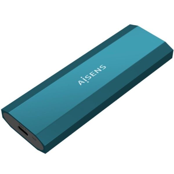 CAJA EXTERNA M.2 NGFF SATA NVME A USB3.1 GEN2 AZUL AISENS ASM2-019BLU