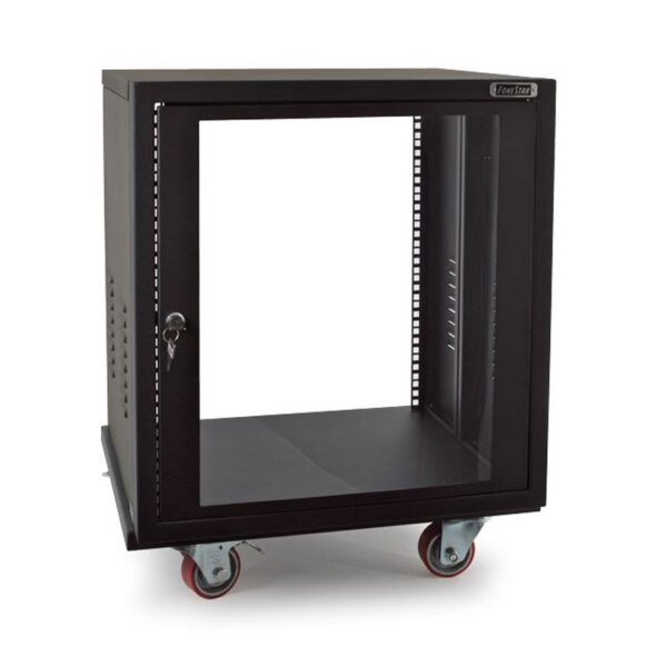 ARMARIO SUELO  12U FP-12U FONESTAR 55.5X69X50 FONDO RUEDAS LLAVE CRISTAL